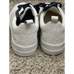 Vintage Havana Grant Silver Glitter White Leather Sneakers 6 Photo 3