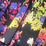 Caroline Constas Reign Floral Belted Tiered Mini‎ Skirt NWT Size L Black Size L Photo 7