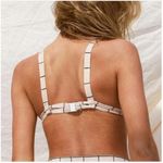 Stone Fox Swim Paloma Top in Sand Plaid XS NWT Photo 2