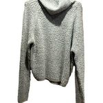 Garage Women’s Cozy Gray Ribbed Chunky Turtleneck Sweater Size XS Photo 0