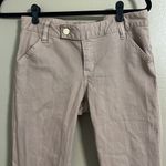 Tory Burch Super Skinny Jeans Size 26 Cream/Tan Photo 1