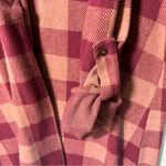 Soft Surroundings  Tunic Dress Flannel Pink Buffalo Plaid Size Medium Photo 5