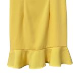 Lovers + Friends NWT  Teddy Mini Dress in Lemon Photo 3