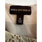 Dana Buchman Women's Beige Lace Tank Top XL Photo 2