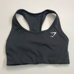 Gymshark Sports Bra Racerback Athletic Exercise Unlined No Padding Black Photo 8