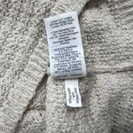 Madewell Ruffled Crochet Sweater Tank in Marled Vanilla, Size S Photo 4