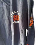 Camp David Syracuse University Zip Up Blue Sweatshirt Photo 1