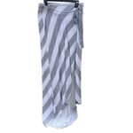 Lulus 546.  striped top and wrap skirt set small & med Photo 1