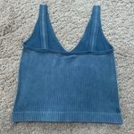 Aura Dark Aqua Crop Top Photo 1