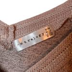 Retrology Sweater Off The Shoulder Cut‎ Out Lightweight Soft Pink Women"s Medium Photo 2