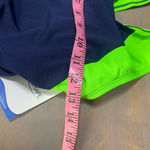 Dolfin Aquashape one piece swimsuit, navy/lime size 8 Photo 6