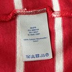 Boden Shirt Women 4 Top Floral Embroidered Red White Striped Crochet Flower Boho Photo 6