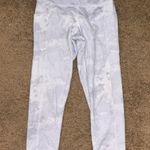 90 Degrees by Reflex White And Gray Marble Leggings  Photo 0