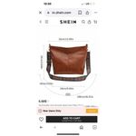 Crossbody Bag Retro Style Strap Bag Purse ~ Carmel Brown Color ~ New Photo 6