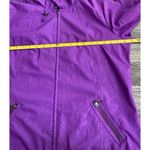 Chico's Vintage Additions By Fuchsia Pink Zip Jacket Women’s Size 2 Windbreaker Photo 3