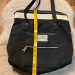KAVU  Tote Bag Backpack Black Canvas School Casual Photo 2