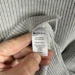 Athleta  Women’s Rest Day Silk Blend Knit Hoodie in Dove Grey Size XS Photo 6