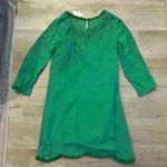 Rory Beca Haldi Beaded Dress size Small Kelly Green Photo 7