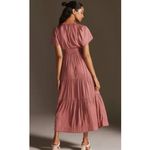 Anthropologie Mauve Smocked Tiered Sundress Photo 3