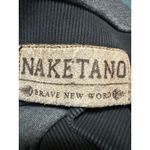 Naketano Women's Gray Cowl Neck Long Sleeve Hoodie Hooded Sweatshirt Sweater S Photo 3