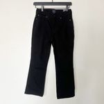 J. Crew Factory Jeans Petite Mid Rise Flare Crop Black‎ All Photo 1