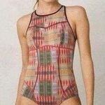 prAna NWT  Eleana Neoprene High Neck One Piece Swimsuit Size S Photo 0