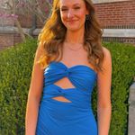 Cotton Candy LA Blue Mini Dress Photo 1