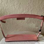 Kate Spade : Pink & Clear Sabine Medium Cosmetic Pouch- travel Photo 8