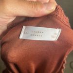 LC Lauren Conrad LC‎ Lauren Conrad XL Sweater Knit Crochet Maxi Dress Sleeveless Boho Rust Photo 5