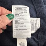 Adidas Athletic League Fleece Pullover Crop Top Womens Navy Blue 1/4 Zip Photo 9