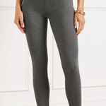 Talbots Soho Leggings in Shadow Heather Gray Sz 2P Photo 0