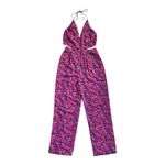 Lovers + Friends  Makena Jumspsuit Liliana Floral Halter Neck Women's Size Small Photo 1