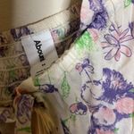 Abound  Floral Off the Shoulder Ruffle Crop Top Photo 2