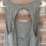 Aerie Open Back Twist Strap Dress Gray L / XL Photo 5