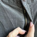 Vince  Corduroy Gray Green Cargo Military Ankle Crop Pants Size 6 Small Goth Emo Photo 5