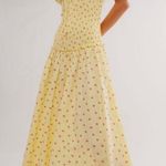 Free People Women's Yellow Dress Photo 0