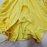 superdown  Ilana Ruched Mini Dress in Neon Yellow XL Photo 3