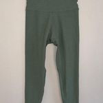 Barre3 Teal Marble Racerback Tank and Leggings SET Green Photo 5