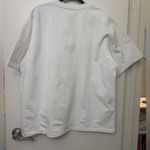 Ganni NWT  Heavy Cotton Drop Shoulder Heart T-Shirt | Women’s Casual Tee Photo 4