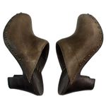 Dansko  Women’s Rae Distressed‎ Studded Brown Leather Heeled Clog US 38 EU 7.5 Photo 4