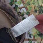 Democracy  brown leopard fringe ankle jeans size 6 Photo 2