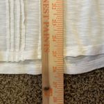 Sundance  Women's Sleeveless Top Shirt XS‎ White Lace Pintuck Viscose Girlcore Photo 7