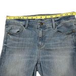 Loft Skinny Crop Light Wash Nautical Lace Up Hem Stretch Mid Rise Jeans, Sz 4 Photo 12