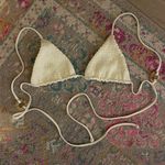 Aila Blue Triangle Bathing Suit Top Photo 0