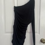 HYFVE  Dress Black One Shoulder Dress Photo 0