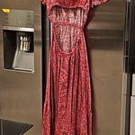 💕XIRENA💕 Gabrielle Dress ~ Pink Flora Print Large L NWT Photo 8