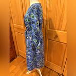 Croft & Barrow Blue Paisley Women's Dress size S Photo 2