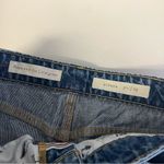 Pilcro and the Letterpress | 24 Blue Cropped Fringe Hem Jeans‎ Photo 4