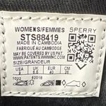 Sperry  Womens Cruise Plushstep Boat Shoes Lug Outsole Black Leather Size 9 Photo 5