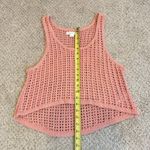 Aeropostale Aéropostale Peach Crochet Tank Boho Chic Coastal Granddaughter Festival Resort L Photo 5